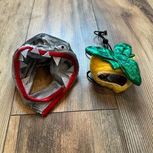 Shark and Pineapple Cat Costume Set